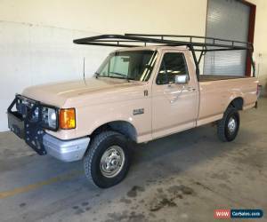 Classic 1989 Ford F-150 4WD Custom Standard Cab Pickup 2-Door for Sale