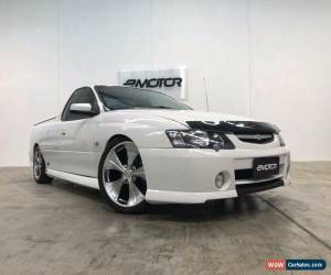 Classic 2002 Holden Ute SS V8 with performance enhancements & banging sound system for Sale