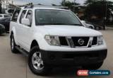 Classic 2010 Nissan Navara D40 ST (4x4) White Manual 6sp M Dual Cab Pick-up for Sale