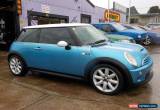 Classic BLUE 2003 MINI COOPER S 6 SP MANUAL**1.6L SUPERCHARGED**LEATHER SEATS** for Sale