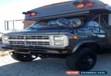 Classic 1988 Chevrolet Other g30 mini bus  for Sale