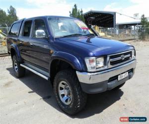 Classic 2001 Toyota Hilux KZN165R SR5 (4x4) Blue Manual 5sp M Dual Cab Pick-up for Sale