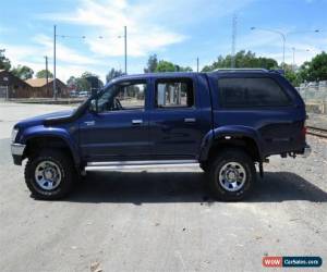 Classic 2001 Toyota Hilux KZN165R SR5 (4x4) Blue Manual 5sp M Dual Cab Pick-up for Sale