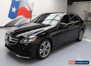 2014 Mercedes-Benz E-Class Base Sedan 4-Door for Sale