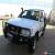 Classic 1999 Toyota Landcruiser HZJ105R GXL White Manual 5sp M Cab Chassis for Sale