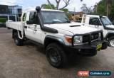 Classic 2012 Toyota Landcruiser VDJ79R 09 Upgrade GXL (4x4) White Manual 5sp M for Sale