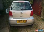 2001 VOLKSWAGEN POLO 1.4 Match - Preferably spares or repair for Sale