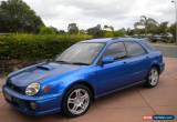 Classic SUBARU WRX TURBO 2001 HATCH UNMODIFIED  TOP PERFORMANCE CAR REGO ROADWORTHY CERT for Sale