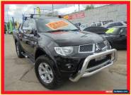 2010 Mitsubishi Triton MN MY10 GLX-R Black Automatic 5sp A Utility for Sale