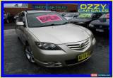 Classic 2005 Mazda 3 BK Neo Gold Manual 5sp M Sedan for Sale