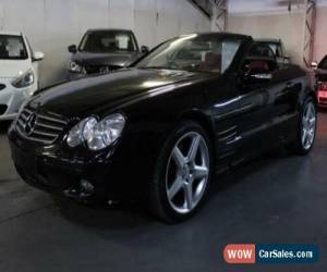 Classic 2002 Mercedes-Benz SL500 R230 Obsidian Black Automatic 5sp A Convertible for Sale