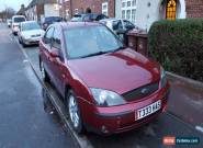 2001 FORD MONDEO GHIA AUTO RED Private Plate for Sale