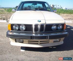 Classic 1981 BMW 6-Series Base Coupe 2-Door for Sale