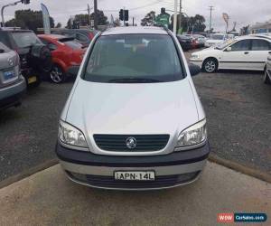 Classic 2003 Holden Zafira TT Silver Automatic 4sp A Wagon for Sale