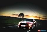 Classic 2007 Ford Mustang Shelby GT 500 Red Manual 6sp M Fastback for Sale