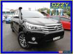 2016 Toyota Hilux GUN126R SR5 (4x4) Black Automatic 6sp A Dual Cab Utility for Sale