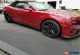 Classic 2013 Chevrolet Camaro ZL1 Convertible 2-Door for Sale