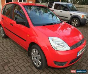 Classic FORD FIESTA 1.25 STYLE 5 DOOR IN BRIGHT RED for Sale