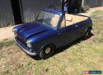 Morris Mini Deluxe (YMA2S2) Convertible Roadster Leyland Cooper S for Sale