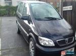 2005 VAUXHALL ZAFIRA DESIGN DTI 16V BLACK for Sale