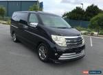 2005 Nissan Elgrand E51 Series 2 Rider Harlequin Black Automatic 5sp A Wagon for Sale