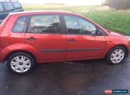 Ford Fiesta Style 5 door 06 plate in red for Sale