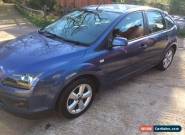 2005 FORD FOCUS ZETEC CLIMATE BLUE for Sale