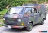 Classic Volkswagen: Bus/Vanagon Pick Up for Sale