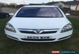 Classic 2005 VAUXHALL ZAFIRA DESIGN AUTO WHITE SELLING AS SPARES OR REPAIR HAS FULL MOT for Sale