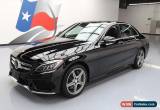 Classic 2015 Mercedes-Benz C-Class 4Matic Sedan 4-Door for Sale