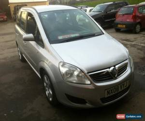 Classic L@@K 2008 VAUXHALL ZAFIRA EXCLUSIV SILVER,SPARES OR REPAIRS.DRIVE AWAY.FULL MOT  for Sale