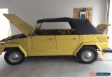 Classic 1973 Volkswagen Thing Convertible  for Sale