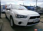 2012 Mitsubishi Outlander ZH MY12 LS (FWD) White Automatic 6sp A Wagon for Sale