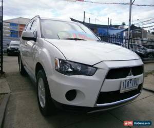 Classic 2012 Mitsubishi Outlander ZH MY12 LS (FWD) White Automatic 6sp A Wagon for Sale