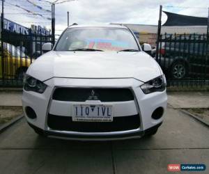 Classic 2012 Mitsubishi Outlander ZH MY12 LS (FWD) White Automatic 6sp A Wagon for Sale