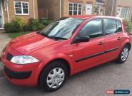 Renault Megane Red 1.4 16V for Sale