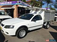 2006 Ford Falcon BF MkII RTV White Automatic 4sp A Cab Chassis for Sale