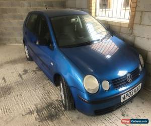 Classic Volkswagen Polo 1.4 2003 Blue 5 Door for Sale