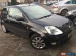 Ford Fiesta 1.4  Black 3dr 2003 FULL LEATHERS TOP SPEC  for Sale