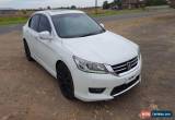 Classic 2014 HONDA ACCORD VTi-L 2.4L 49KM AUTO DRIVES LIGHT FIRE DAMAGE STATUTORY EXPORT for Sale