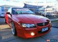 2006 Holden Commodore VZ MY06 Upgrade SS Thunder Red Automatic 4sp A Utility for Sale