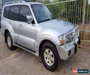 Classic 2004 MITSUBISHI PAJERO AUTO EXCEED WAGON EXPORT FARM HAIL DAMAGED for Sale