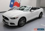 Classic 2017 Ford Mustang EcoBoost Premium Convertible 2-Door for Sale