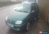 Classic  CITROEN SAXO 1.1I DESIRE GREEN for Sale