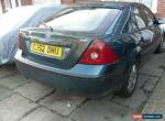 2002 FORD MONDEO ZETEC TDCI GREEN for Sale