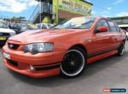 2004 Ford Falcon BA XR8 Orange Automatic 4sp A Sedan for Sale