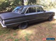 Ford 63 V8 XL Sedan, on Club Reg, runs and drives well. for Sale