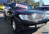 Classic 2008 Nissan Navara D40 ST-X (4x4) Black Automatic 5sp A Dual Cab Pick-up for Sale