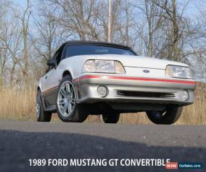 Classic 1989 Ford Mustang GT Convertible 2-Door for Sale