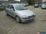 2001 VAUXHALL CORSA SXI 16V SILVER SPARES  OR REPAIRS  for Sale